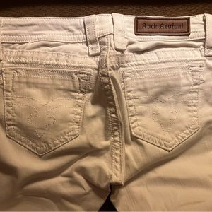 Rock Revival Jeans - white, women’s 29